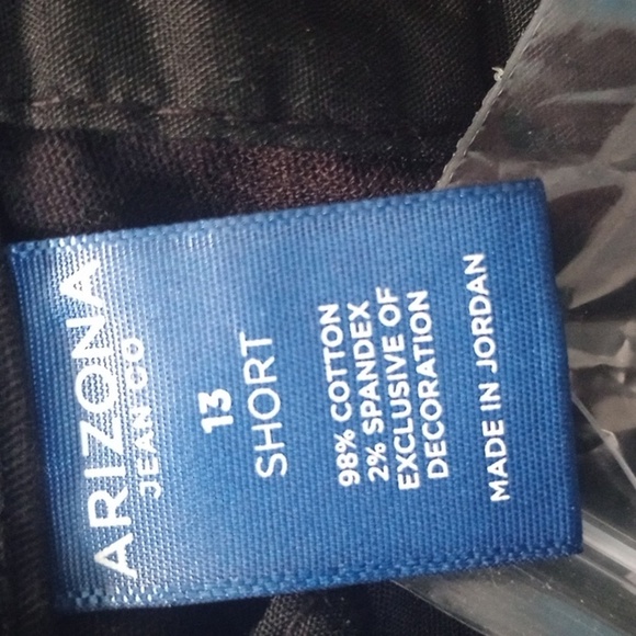 Arizona Jean Co. SchoolGirl Straight! Size 13short Classic Leg Slim Fit - Picture 12 of 12